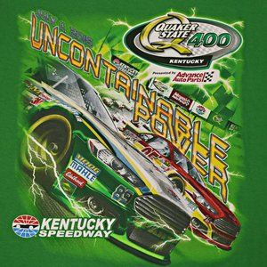 Quaker State 400 2015 Kentucky Speedway Green Shor